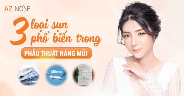 3 loại sụn nhân tạo phổ biến trong phẫu thuật nâng mũi