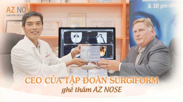CEO TẬP ĐOÀN SURGIFORM GHÉ THĂM AZ NOSE