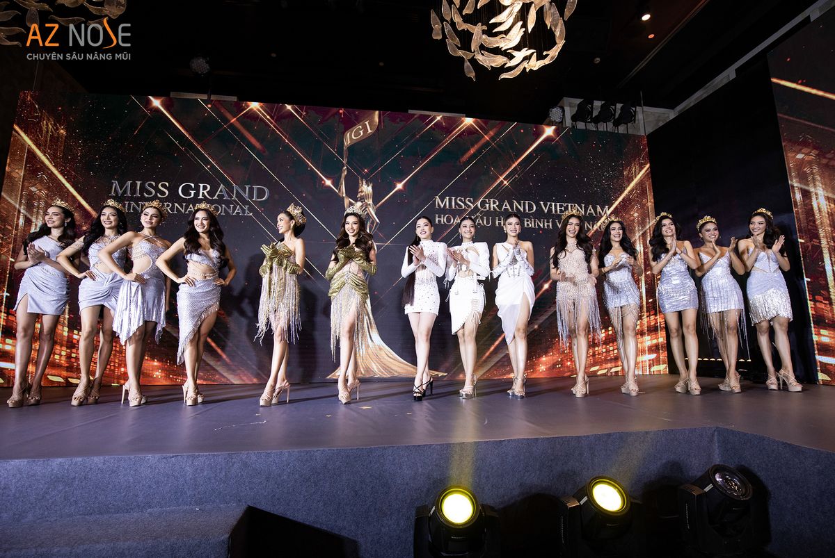 Các đại diện của Việt Nam tại Miss Grand International trong những năm gần đây cùng top 10 Miss Grand Thailand 2022