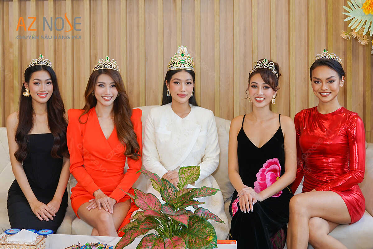 Top 5 Miss Grand Vietnam 2022 tại AZ NOSE.