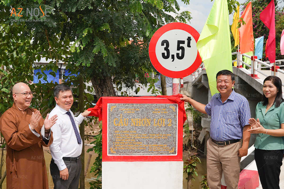 Cầu Nhơn Lợi 2 chính thức khánh thành – AZ NOSE tự hào chung tay xây dựng!