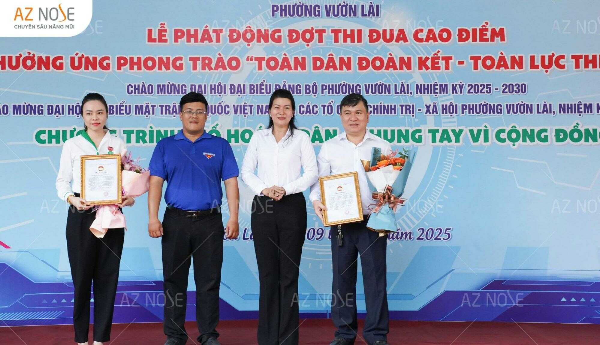 AZ NOSE san sẻ yêu thương: Trao tặng 500 phần quà đến các hộ gia đình khó khăn